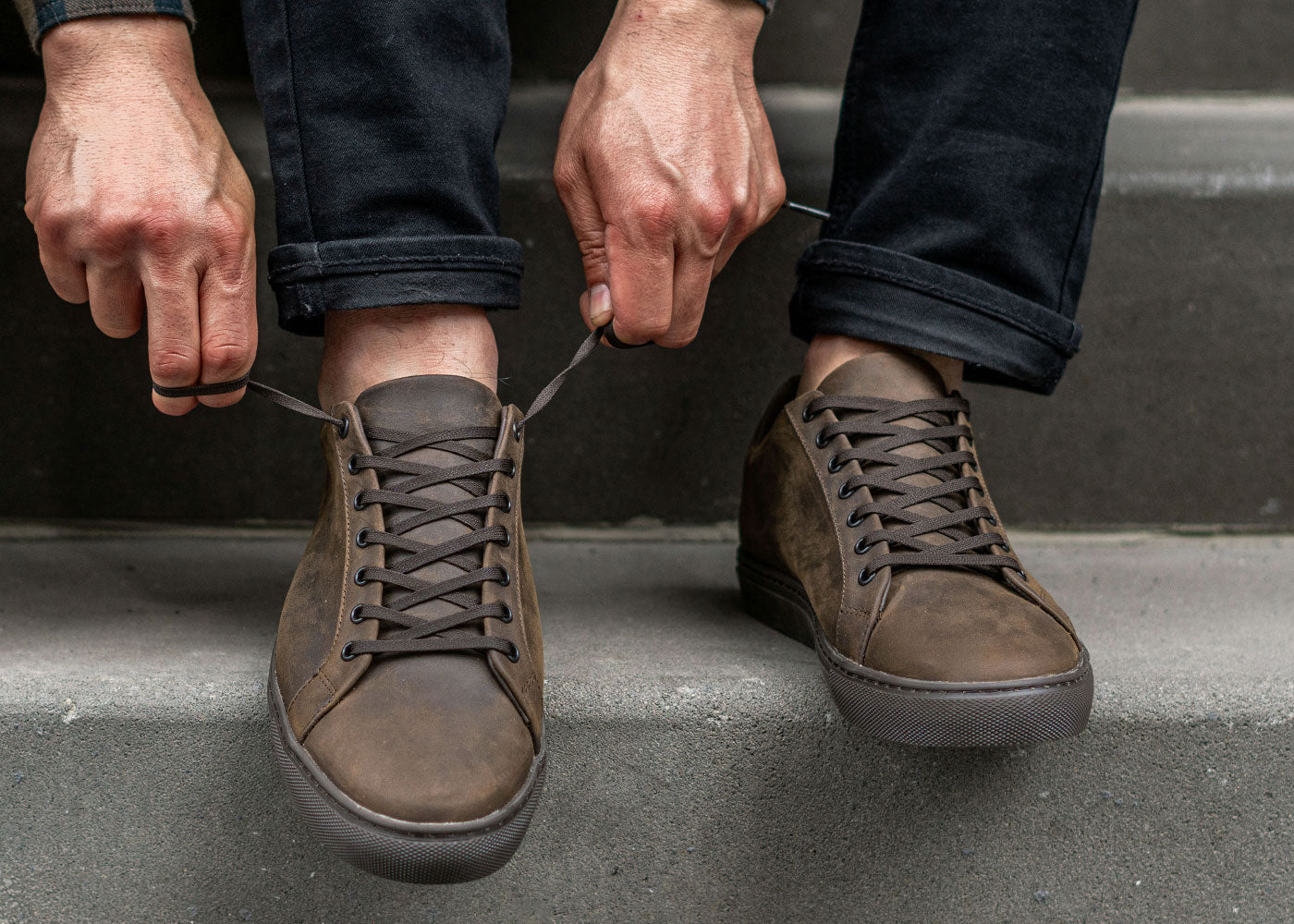Men's Leather Sneakers - Thursday Boot Company