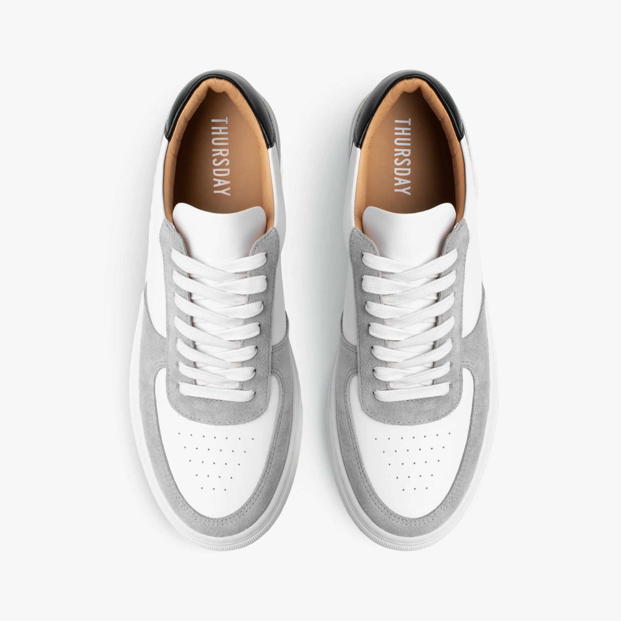 Thursday Boots Court Leather Sneaker White Leather Sneakers