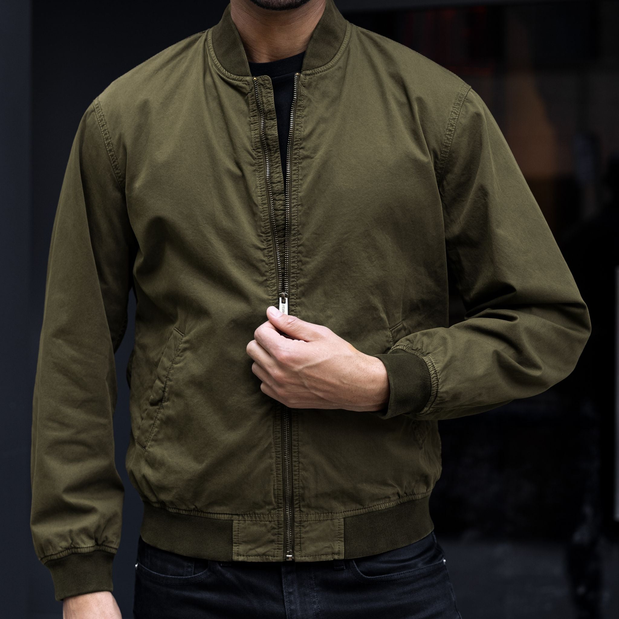 Alpha M Bomber Army Green