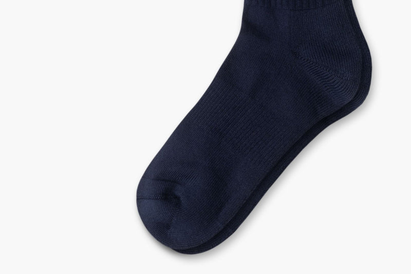 Women's Cotton Crew Sock in Navy - Thursday Boot Company Women's Cotton Crew Sock in Navy - Thursday Boot Company