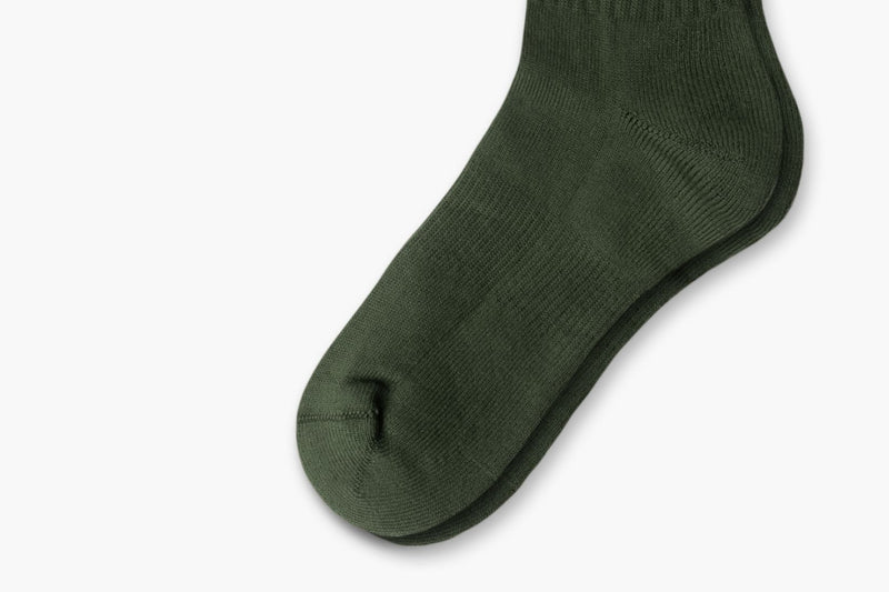 Men's Cotton Crew Sock in Hunter Green - Thursday Boot Company Men's Cotton Crew Sock in Hunter Green - Thursday Boot Company