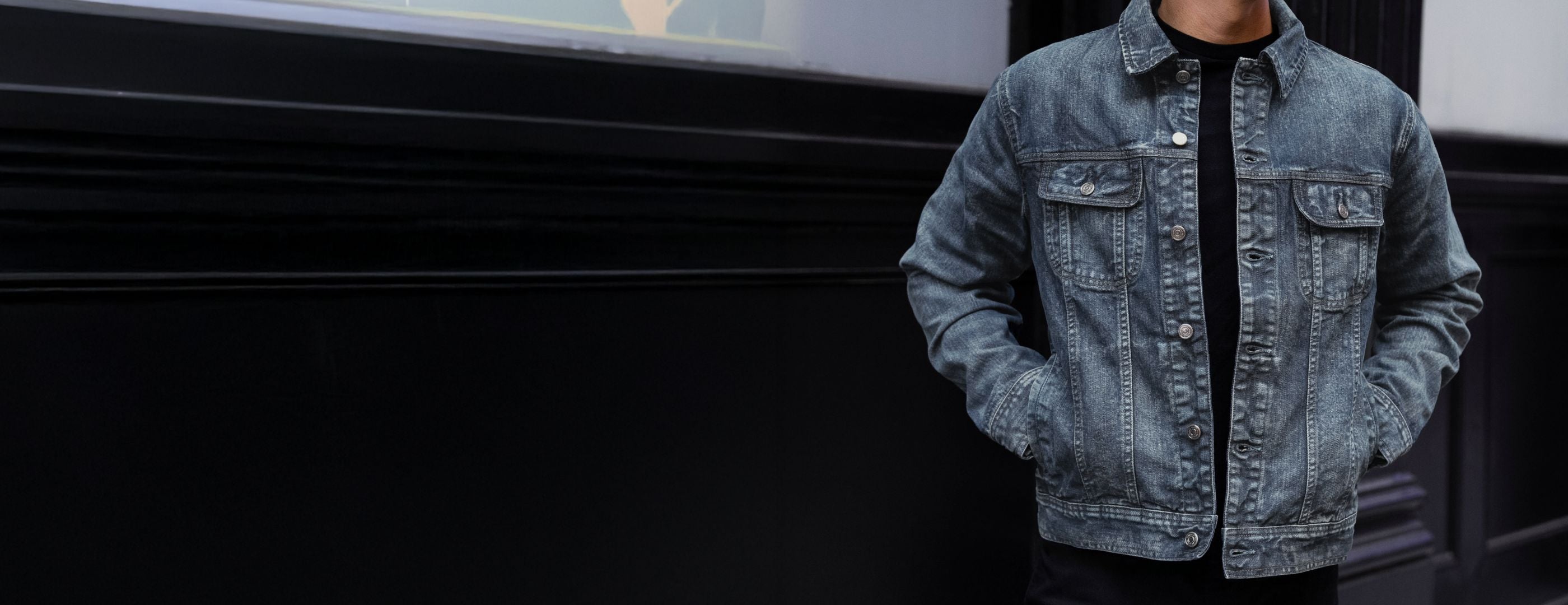 Jeans-Truckerjacke