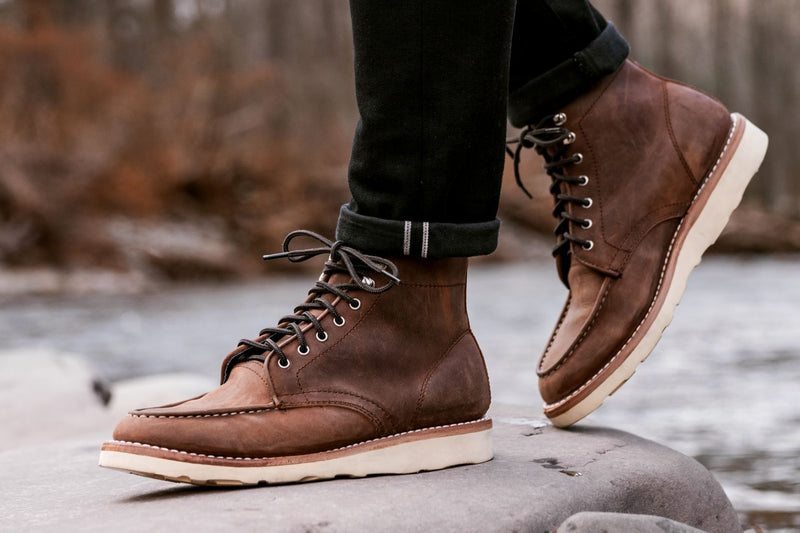 Lug Boots Thursday Boot Men's Diplomat Moc Toe Boot Rugged