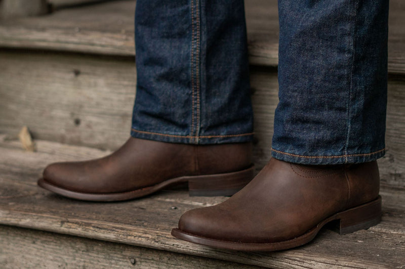 Men's Frontier Cowboy Boot In Arizona Adobe - ThursdayBoot Company