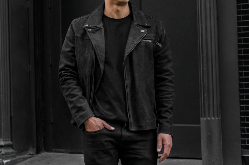 Uno | Black Leather Jacket for Men – Indie Culture