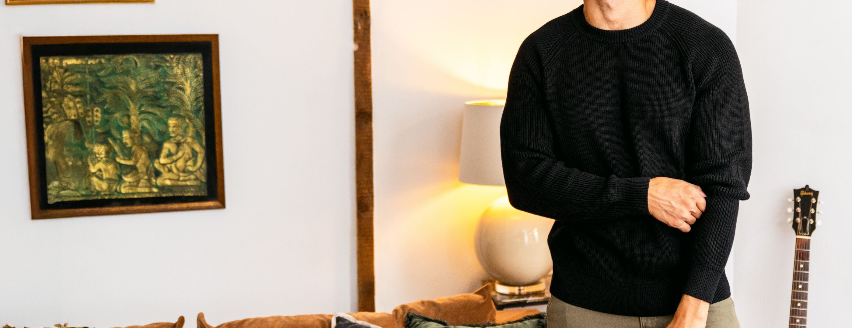 The Ribbed Crewneck