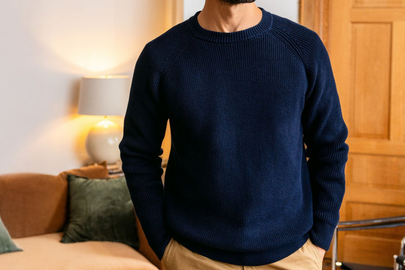 The Ribbed Crewneck
