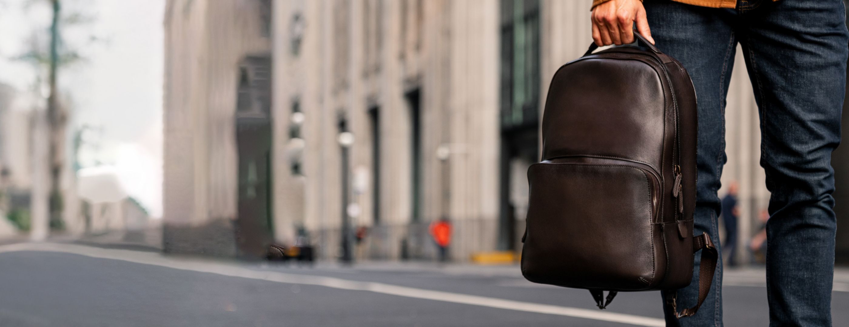 Der Perfecto Lederrucksack
