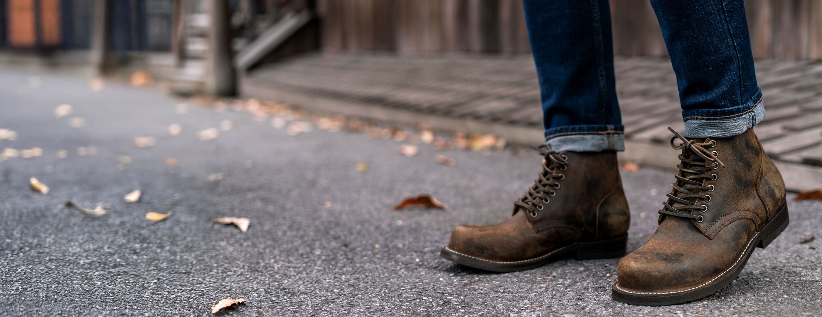 Men's Brawler Boot In Bronze Brown Rambler Leather - Thursday