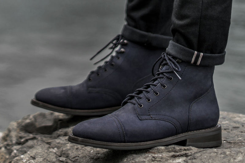 Men's Captain Lace-Up Boot In Marino Matte - Thursday Boot Company