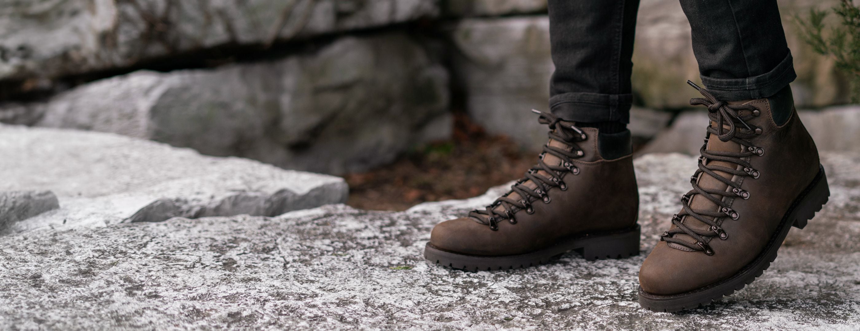 Men's Commander Hiker Boot In Brown 'Tobacco' Leather - Thursday