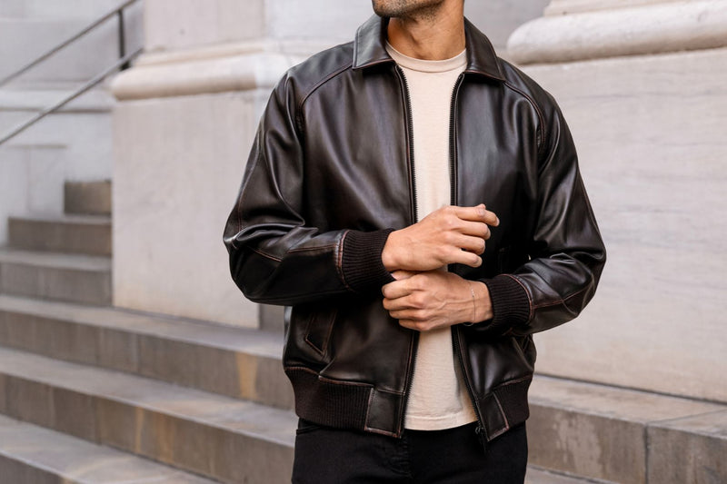 Major League Jacket Black Coffee - Main Image