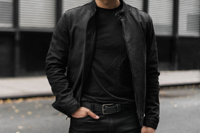 Racer Jacket Black Matte