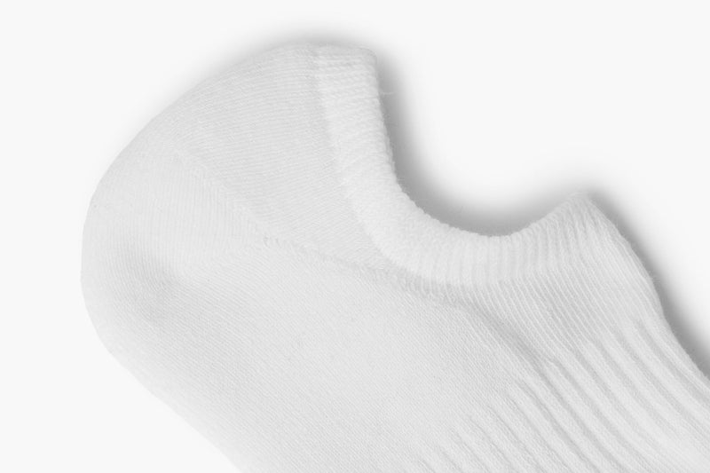 Men's Classic No Show Sock in White - Thursday Boot Company