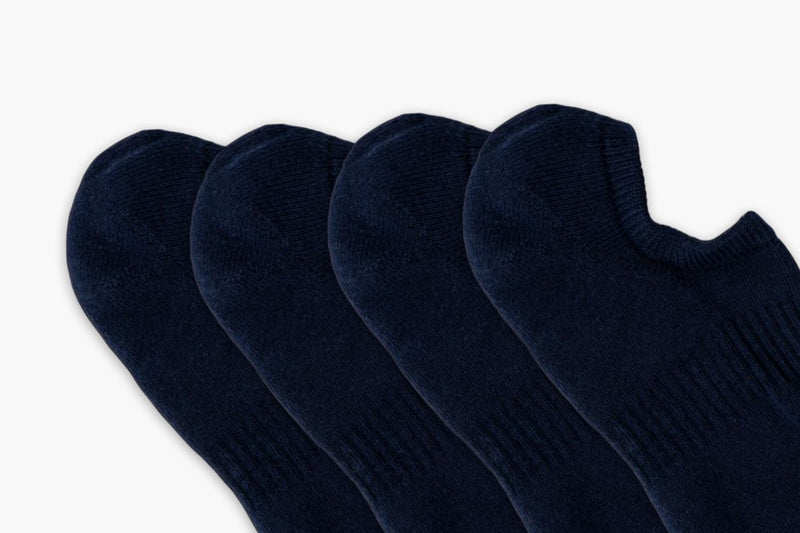 Women's Classic Cotton Crew Socks - Navy, Size 9-11 (Choose Pack Of 3, 6, Or 12 Pairs)