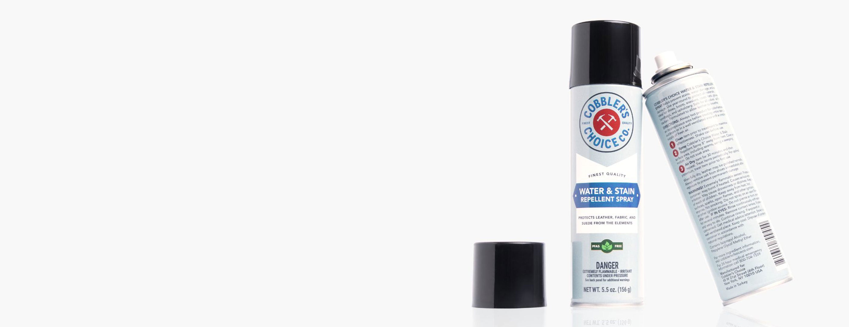 Wasser- und schmutzabweisendes Spray