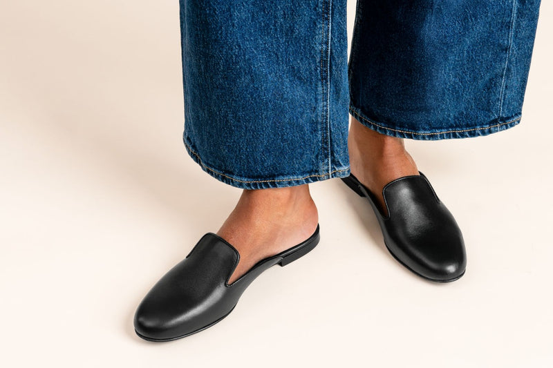 Thursday Boot Company Women's Black Leather Eden Mule Size 12 Thursday Boot Company Women's Black Leather Eden Mule Size 12