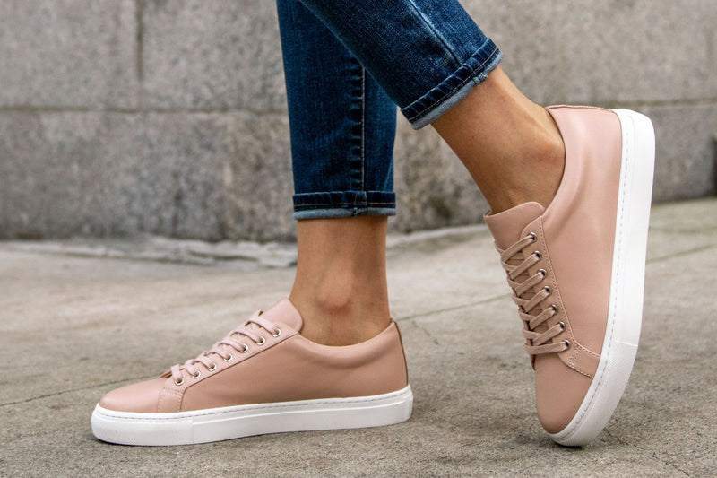 Women's Premier Low Top In Light Pink Blush Leather - Thursday