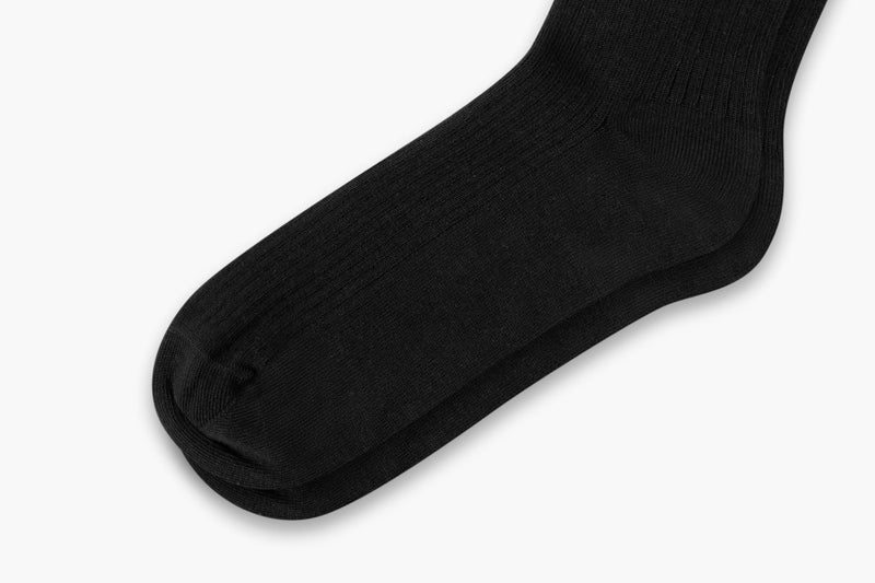 The Ruffle Rib Quarter Sock