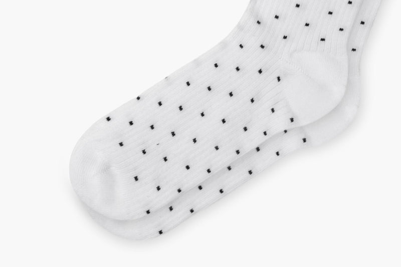 The Ruffle Rib Quarter Sock
