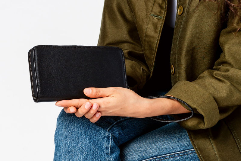 Geldbörse mit Handgelenkschlaufe