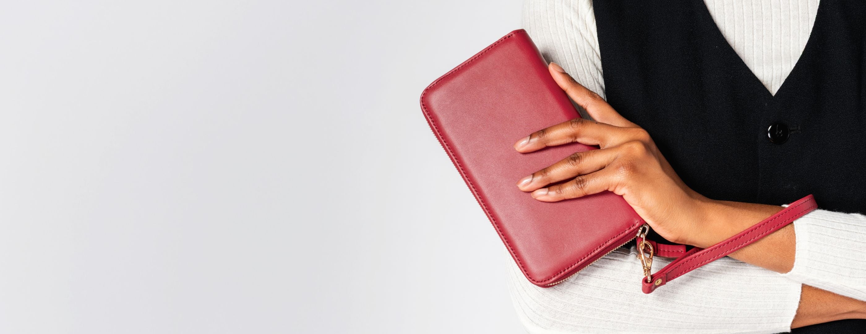 Geldbörse mit Handgelenkschlaufe