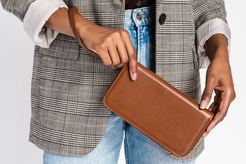 Geldbörse mit Handgelenkschlaufe