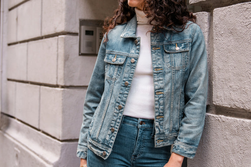 Denim Trucker Jacket Medium Wash