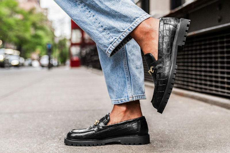 Penny Black Gold Croco