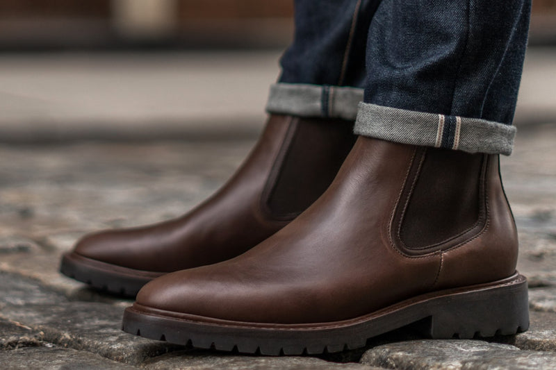 Men's Legend Chelsea Boot In Falcon Brown - Thursday Boot Company