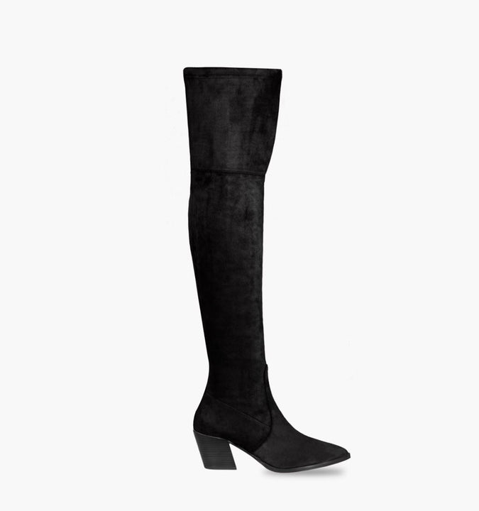 Women's Tempest Over-the-Knee Boot In Black - Thursday Boot Company