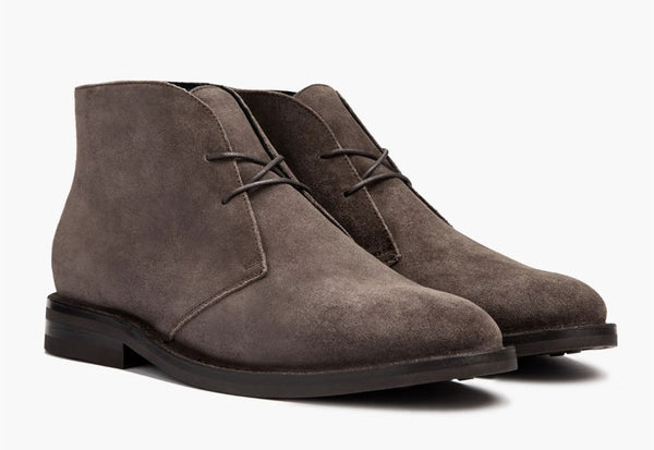 Men's Scout Chukka Boot In Ash Grey Suede - Thursday Boot Company