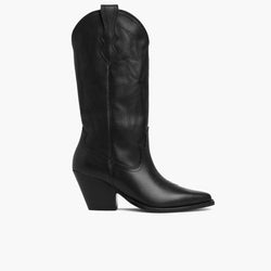 Thursday Boot Company Women's Black Leather Rodeo Western Boot Size 8 Thursday Boot Company Women's Black Leather Rodeo Western Boot Size 8