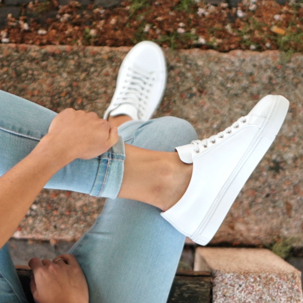 Styling White Sneakers with Casual Wear