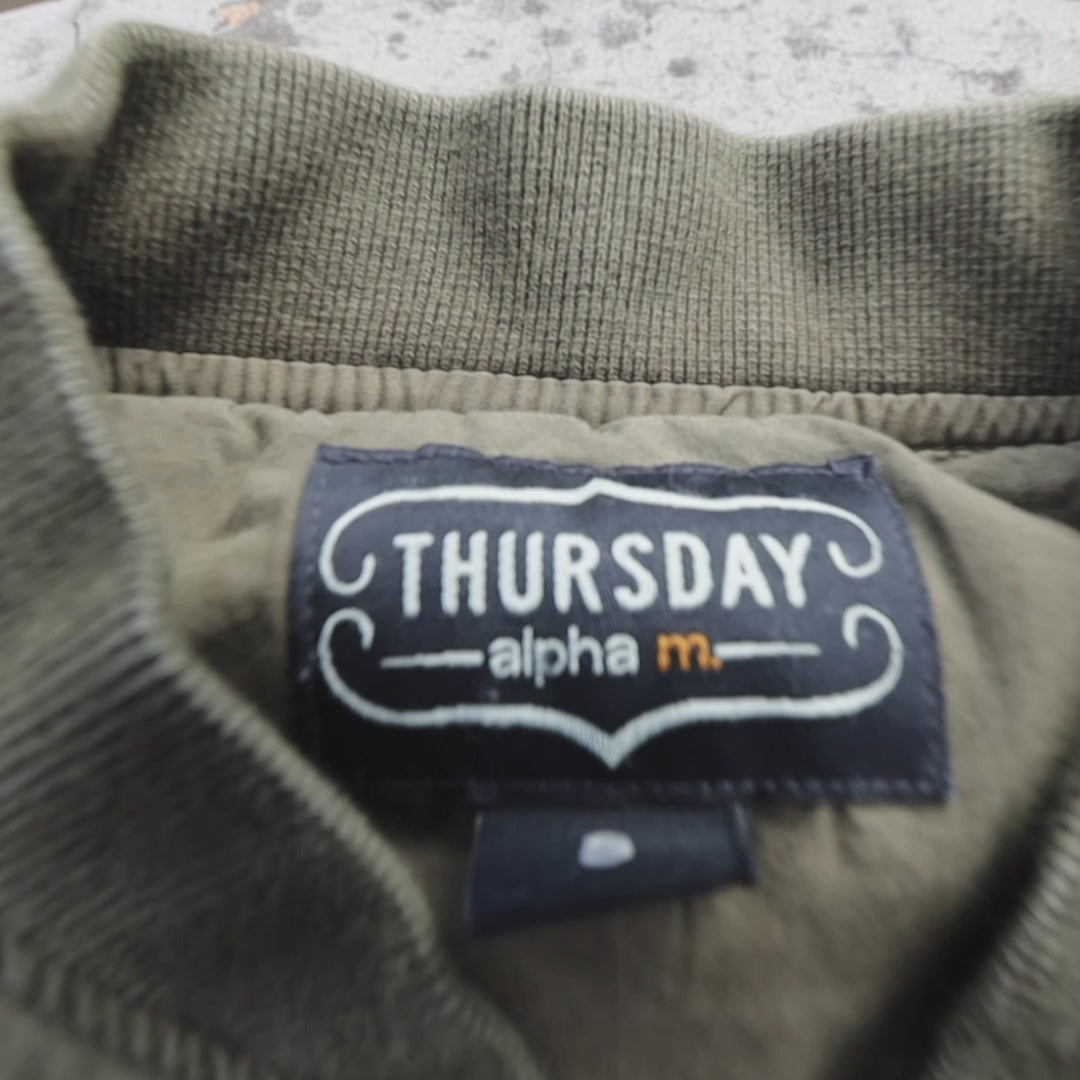 Men's Bomber Jacket In Coyote Tan - Thursday