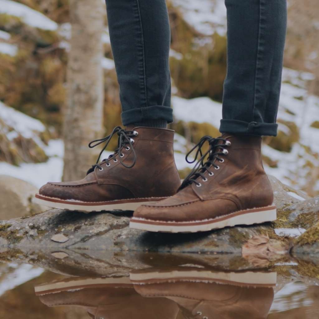 Casual Boots Mens Dress Boots For Sale Men's Diplomat Moc Toe Boot