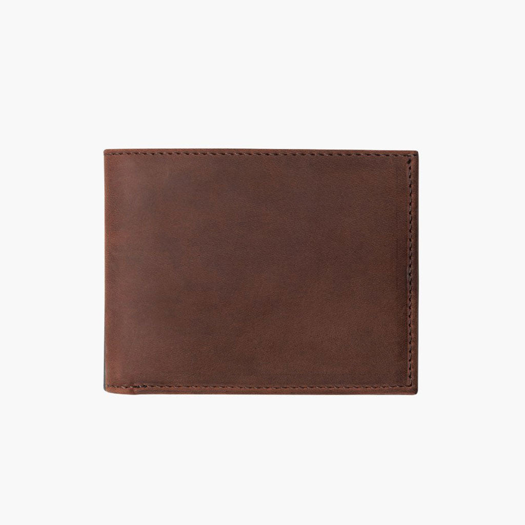 Minimalist Leather Bifold Wallet in Arizona Adobe - Thursday