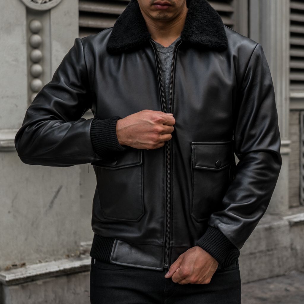 Flight Jacket Black - Main Image