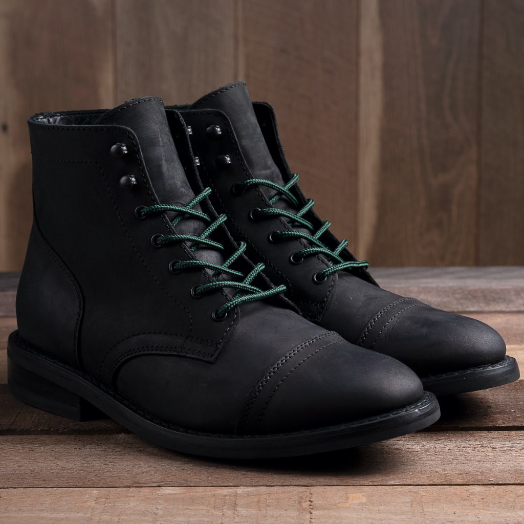 Kevlar® Blend Boot Laces in Green - Thursday Boot Company display picture 3
