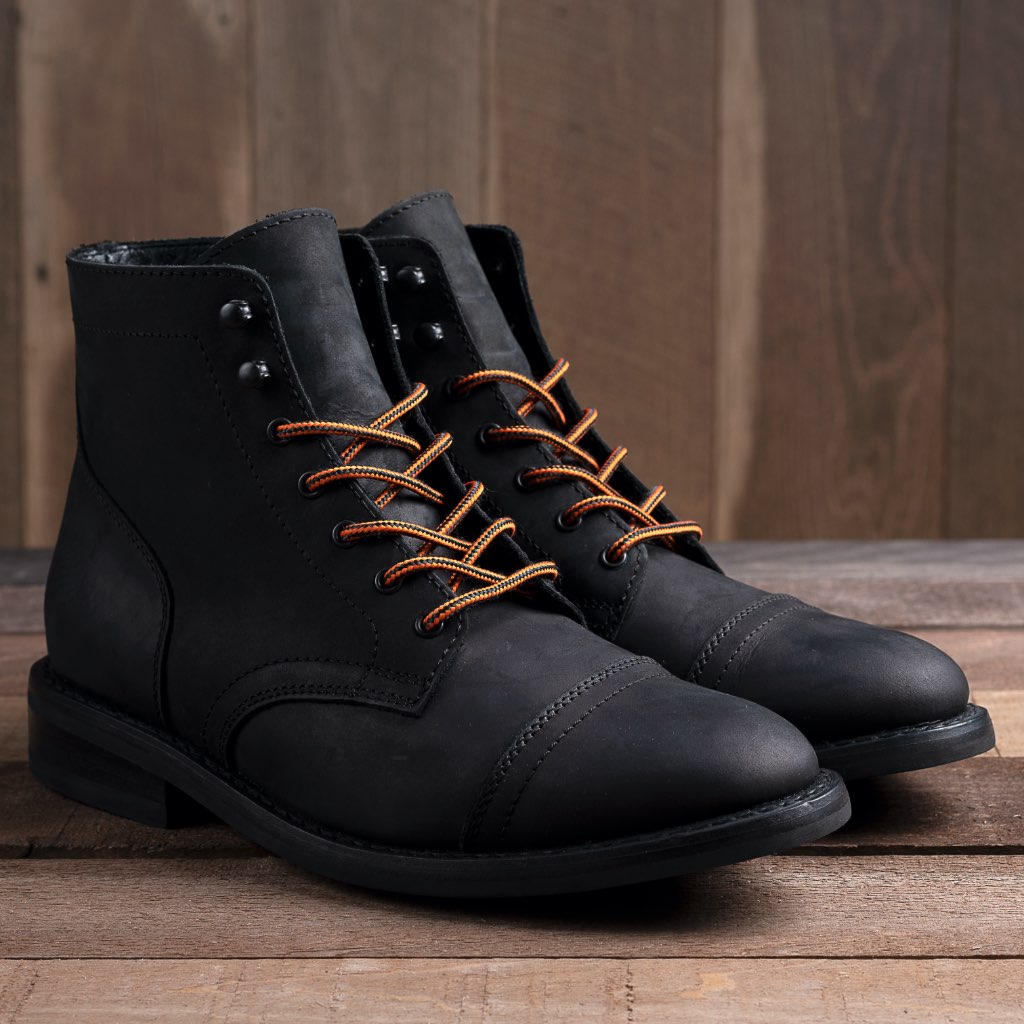 Kevlar® Blend Boot Laces in Orange - Thursday Boot Company