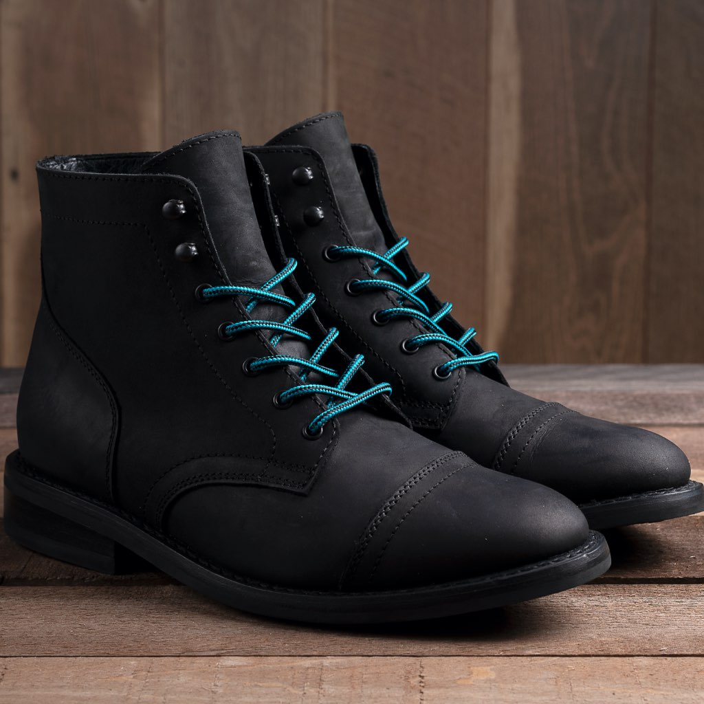 Kevlar Blend Boot Laces in Turquoise - Thursday Boot Company