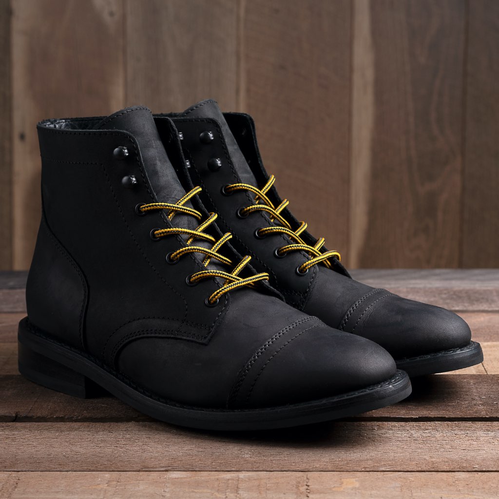 Blend Boot Laces in Black + - Thursday Boot Company