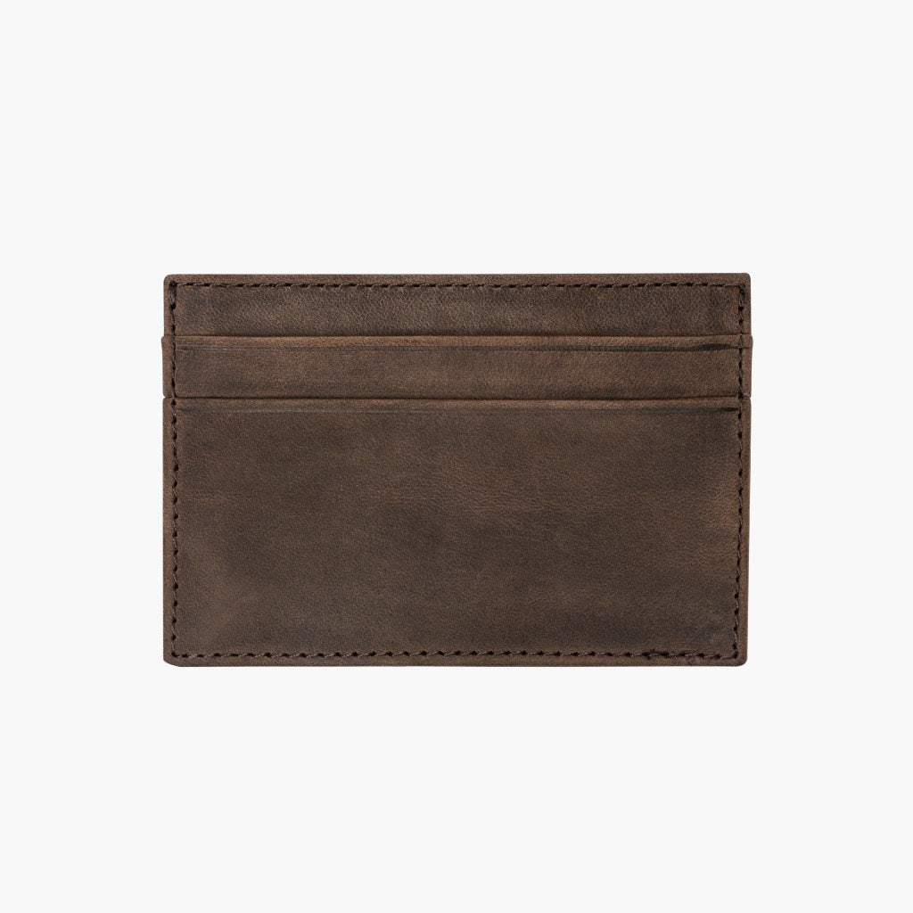 Leather hot card holder