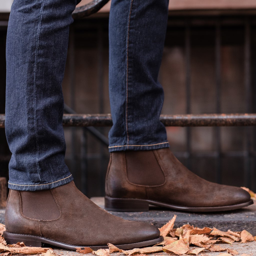 Men's Cavalier Chelsea Boot Dark Brown - Boots