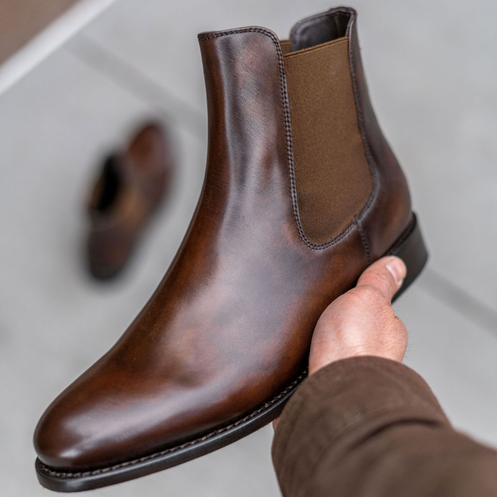 Dune Thursday Boots Cavalier Sandstone Men's Cavalier Chelsea Boot