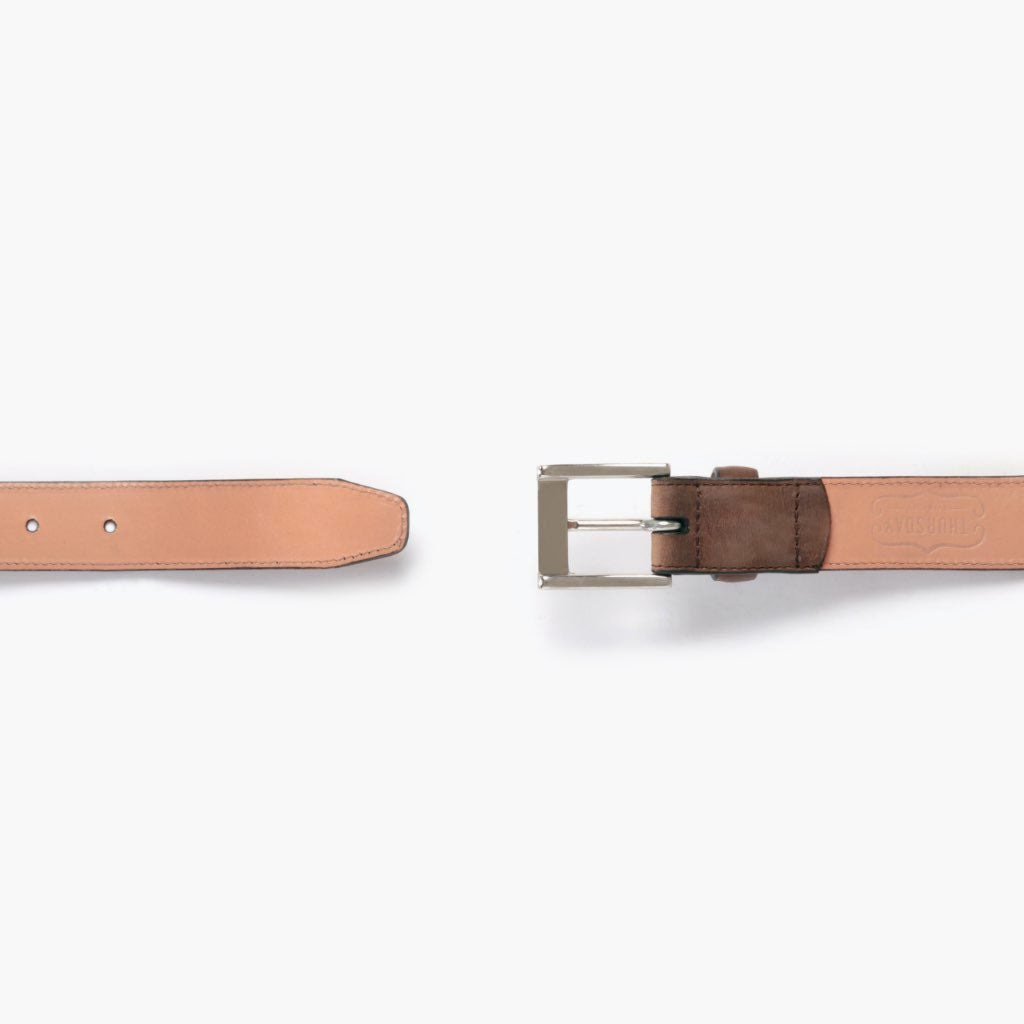 Men's Classic Leather Belt Arizona Adobe - Main Image