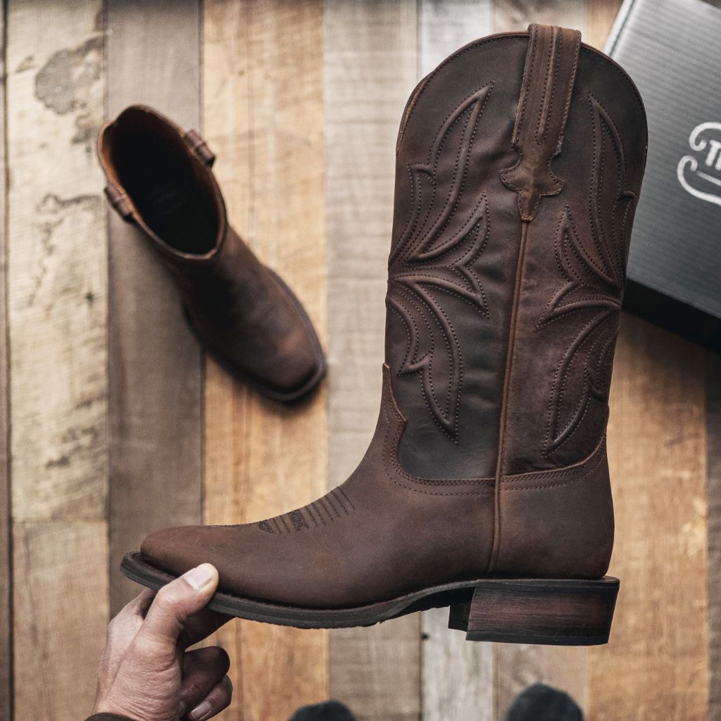 Men's Desperado Square Toe Cowboy Boot In Arizona Adobe - Thursday