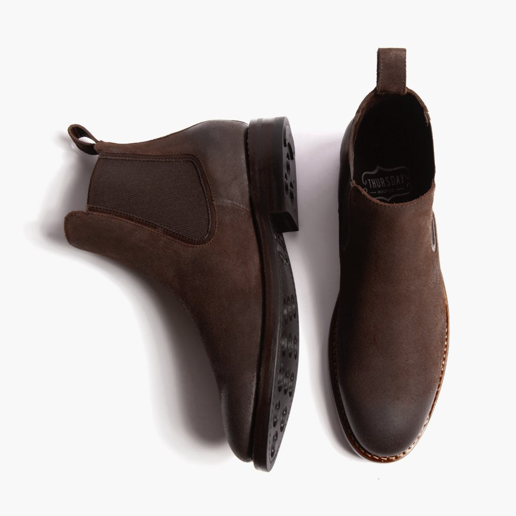 Men's Duke Chelsea Boot In Black Leather - Thursday Boot Company