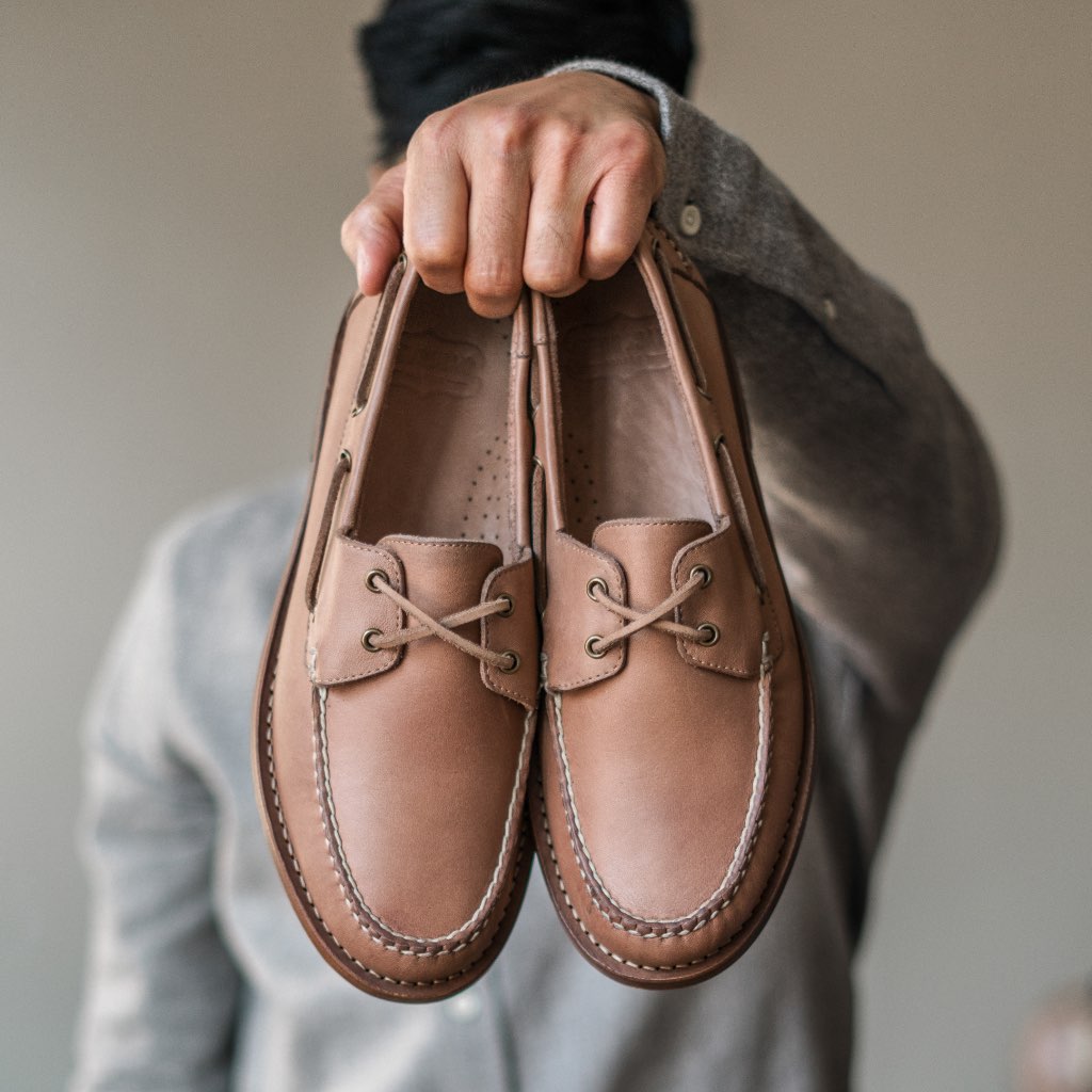 Men's Handsewn Loafer In Tan 'Biscuit' Leather - Thursday Boot Company
