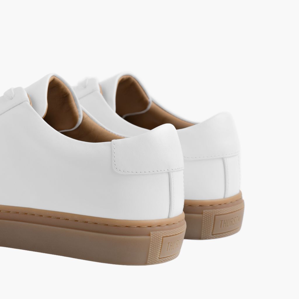 Men's Legacy Low Top In White Leather - Thursday Boot Company Men's Legacy Low Top In White Leather - Thursday Boot Company